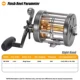 Carrete de jigging marítimo con freno baitcasting para trolling - imagen 2