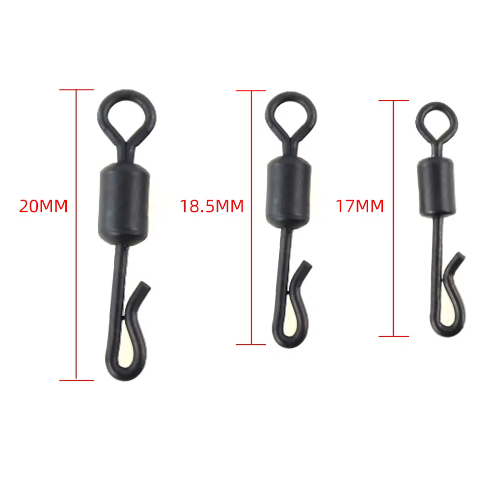 AE007 Giratorio cambio rápido acero inoxidable para carpa - imagen 5
