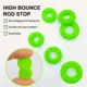 Anillos de silicona antideslizantes para cañas: soporte elástico