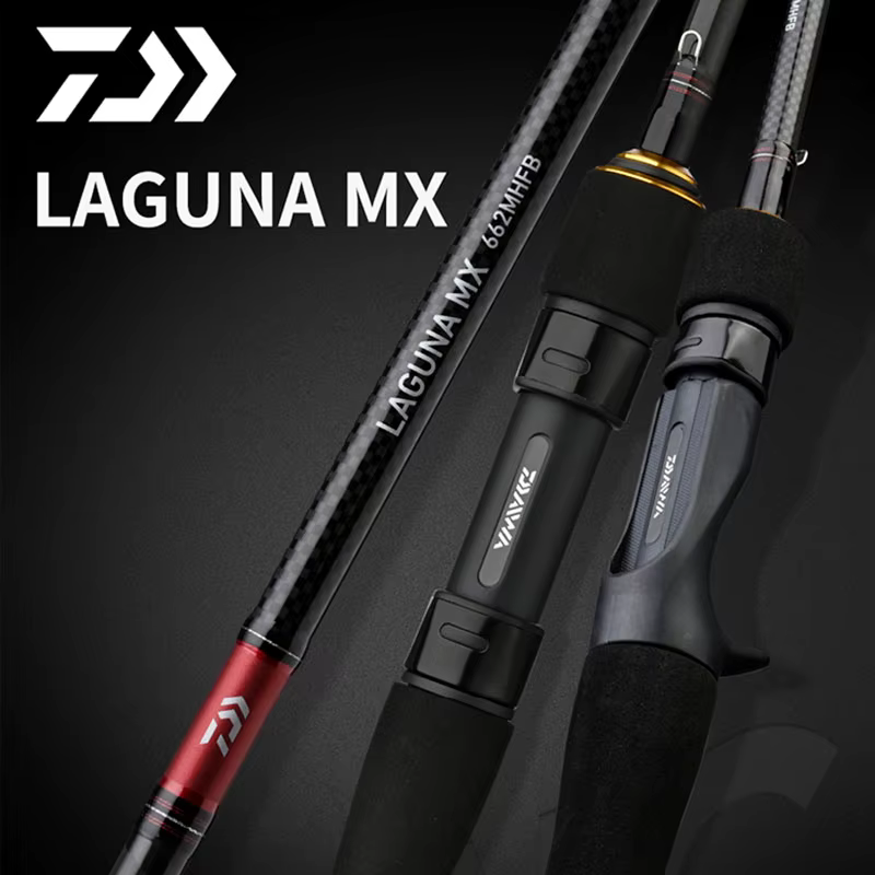 Daiwa Laguna MX caña de pesca carbono con anillas Fuji para casting - imagen 3