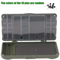 Caja de pesca Rigtrip para carpas con múltiples compartimentos ABS