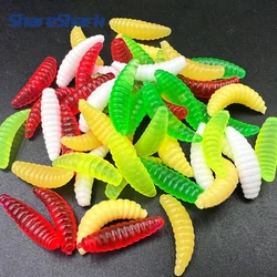 ShareShark gusanos de vinilo artificiales para pesca deportiva