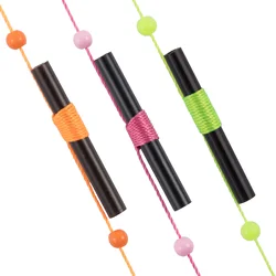 Tope Bobber Stop con cuentas – 100 uds líder sedal agua salada