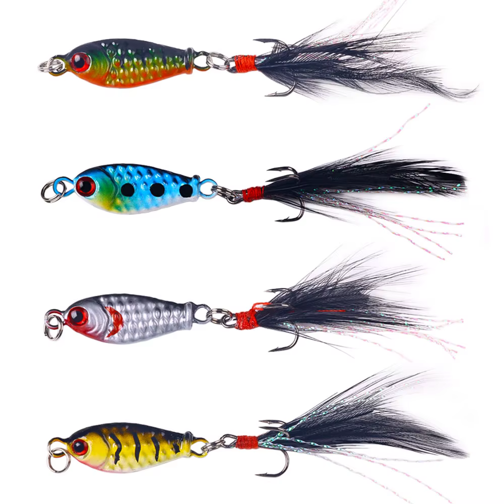 Pack Señuelos Minnow, VIB y Popper con Ojos 3D para Lubina y Lucio - imagen 3