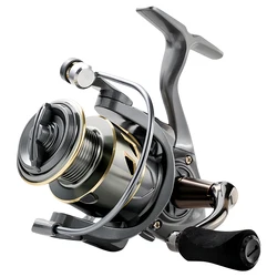 Carrete Spinning Agua Salada Metal con Arrastre Suave