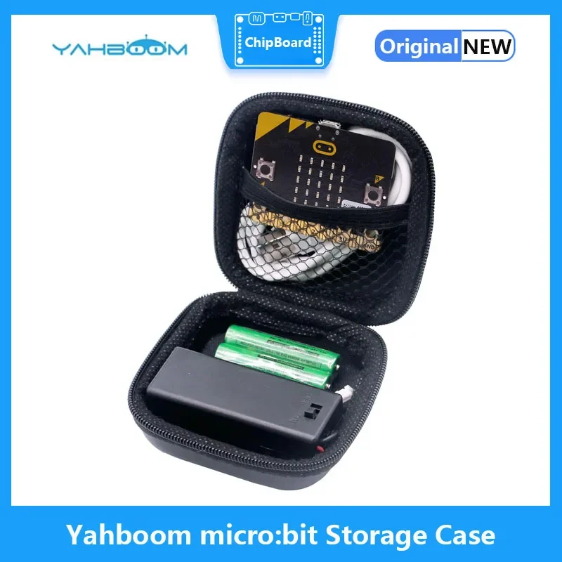 Yahboom Mini Box con estuche de almacenamiento para micro:bit