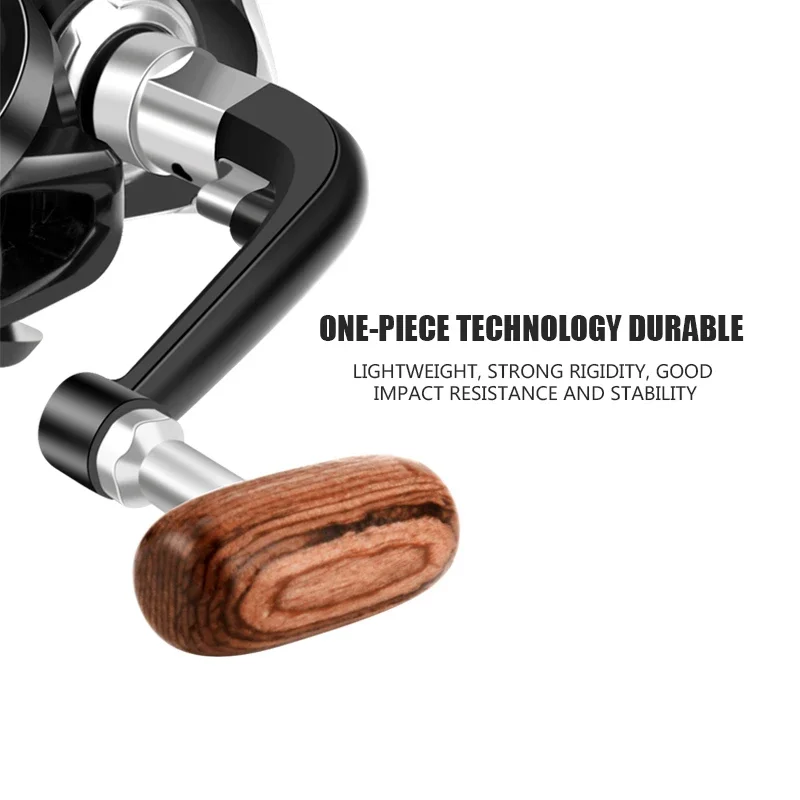 Carrete Huidiao ultraligero spinning compacto con manivela plegable - imagen 2
