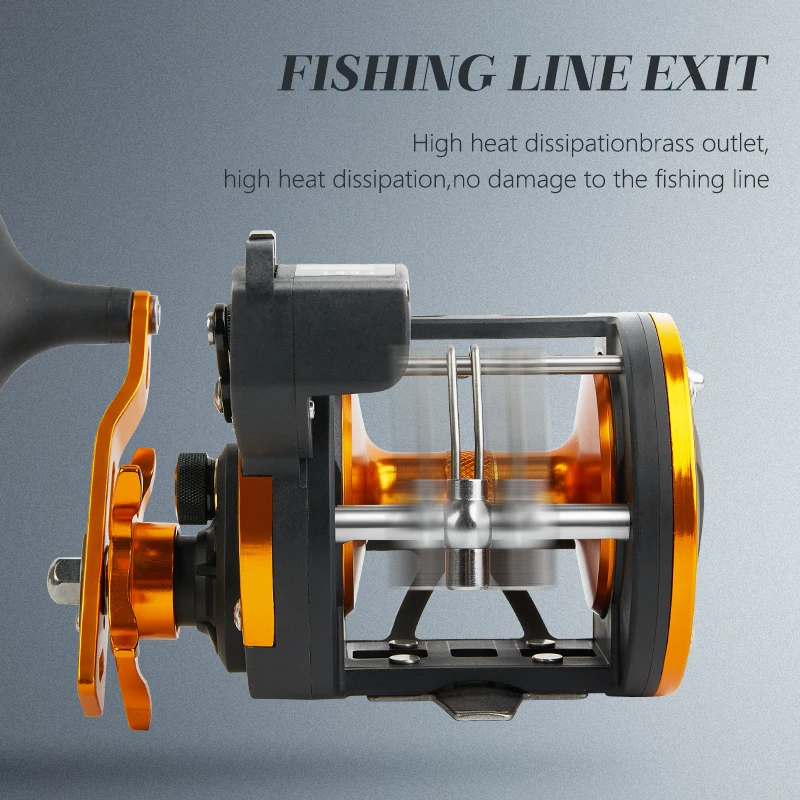 Carrete Contador Billings Mar – 3+1 rodamientos, 15 kg arrastre - imagen 3