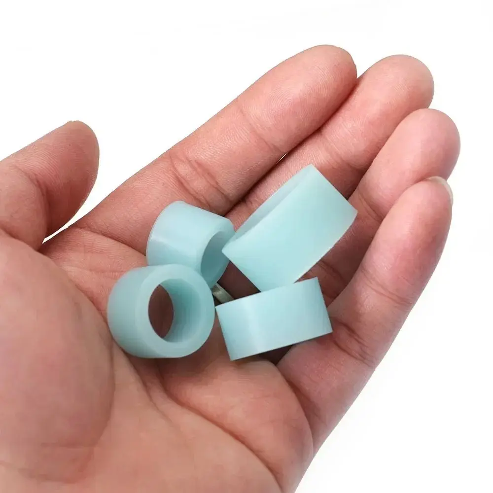 Comparativa de tallas de los anillos de tope de silicona