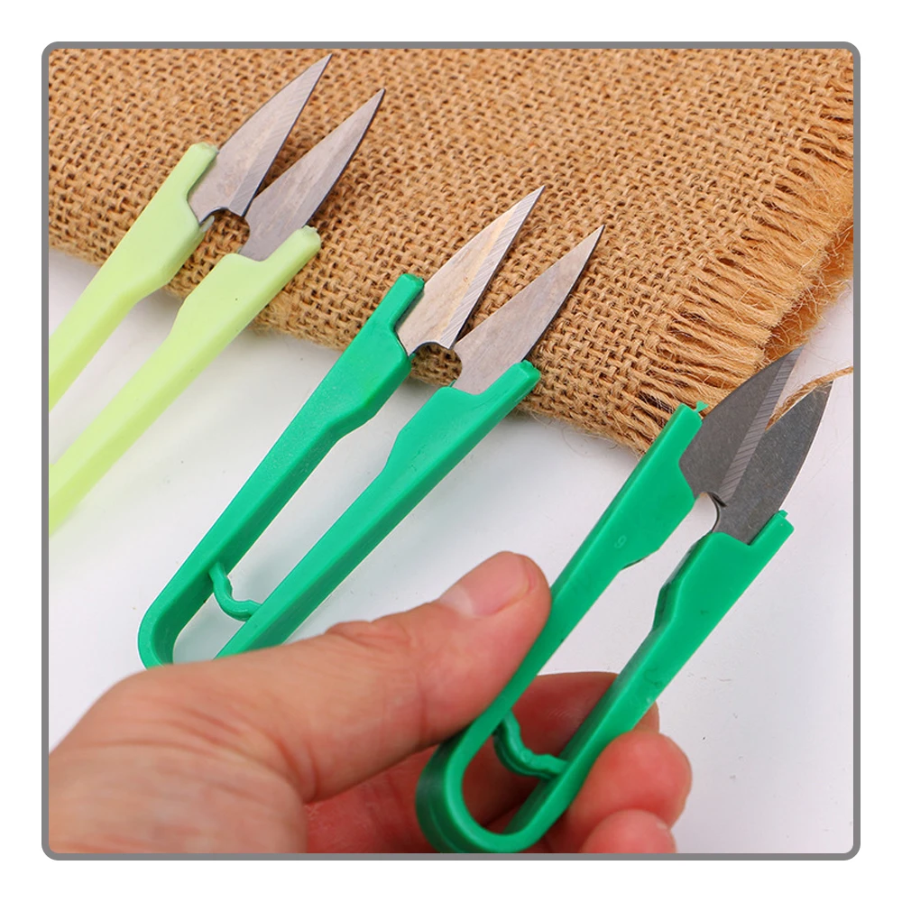 Tijeras de pesca pequenas en forma U para linea - imagen 5
