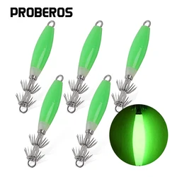 PRO BEROS Señuelos luminosos para calamares y gambas en agua salada