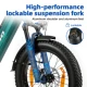 Bicicleta eléctrica fibra de carbono con sensor de par y suspensión - imagen 5