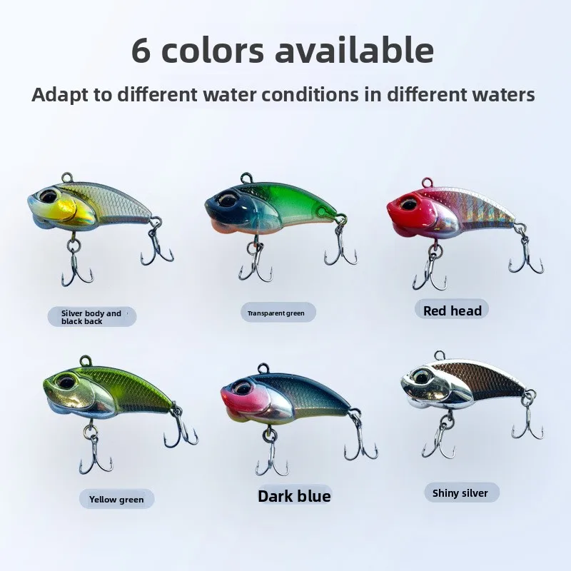 MUKUN Señuelo Spoon VIB para pesca de black bass con acción - imagen 4