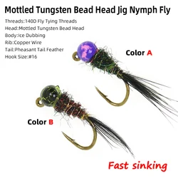 Wifreo Jig Head Ninfa europea para trucha y grayling