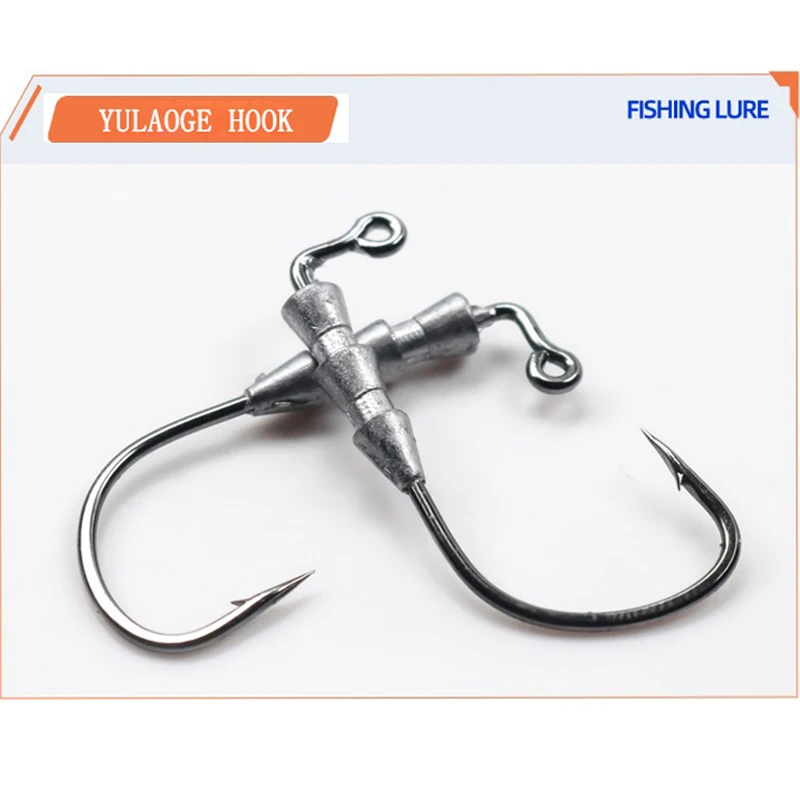 Señuelo de plomo para carpa lubina nuevo modelo – anzuelo cebo suave - imagen 5