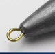 Plomo de bala tubo colgante con plantilla de metal para pesca en mar - imagen 5