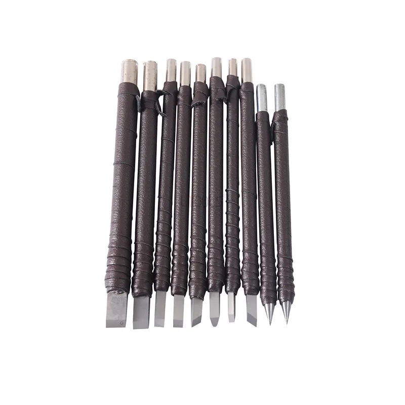 Cuchilla de grabado de tungsteno para piedra y madera – kit profesional - imagen 3