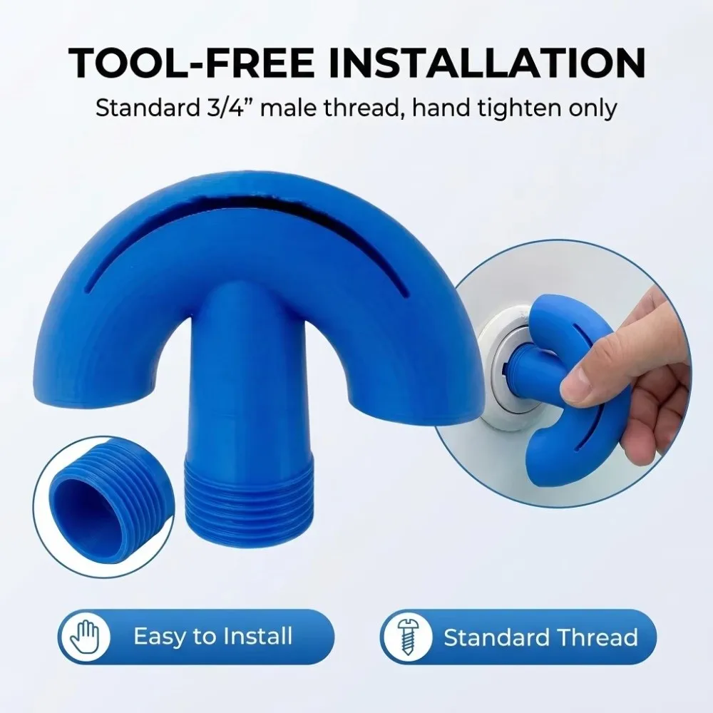 Aspersor de fuente roscado para cascada universal en piscina - imagen 2