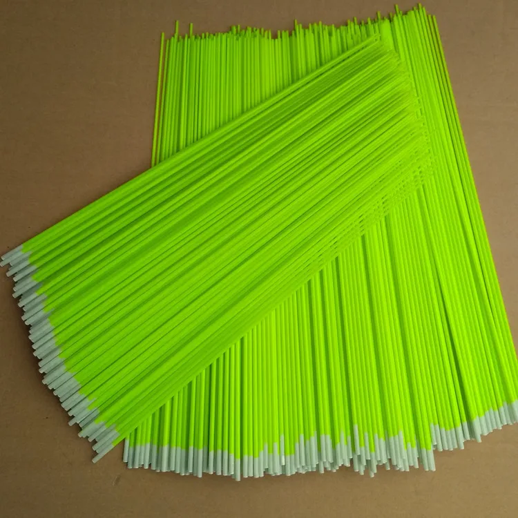 Detalle de la sección superior de fibra de vidrio