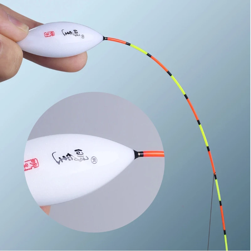 Flotador tipo oliva alta sensibilidad para pesca vertical de crucianos - imagen 5