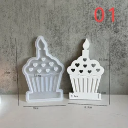 Molde de silicona corazón para hacer velas té y manualidades