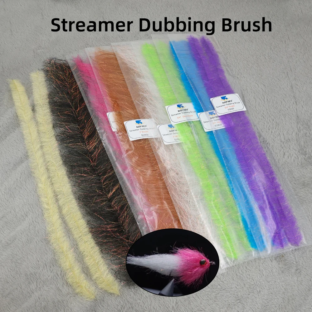 Wifreo Flash Brush – Hackle Sintético Atado Moscas Agua Salada