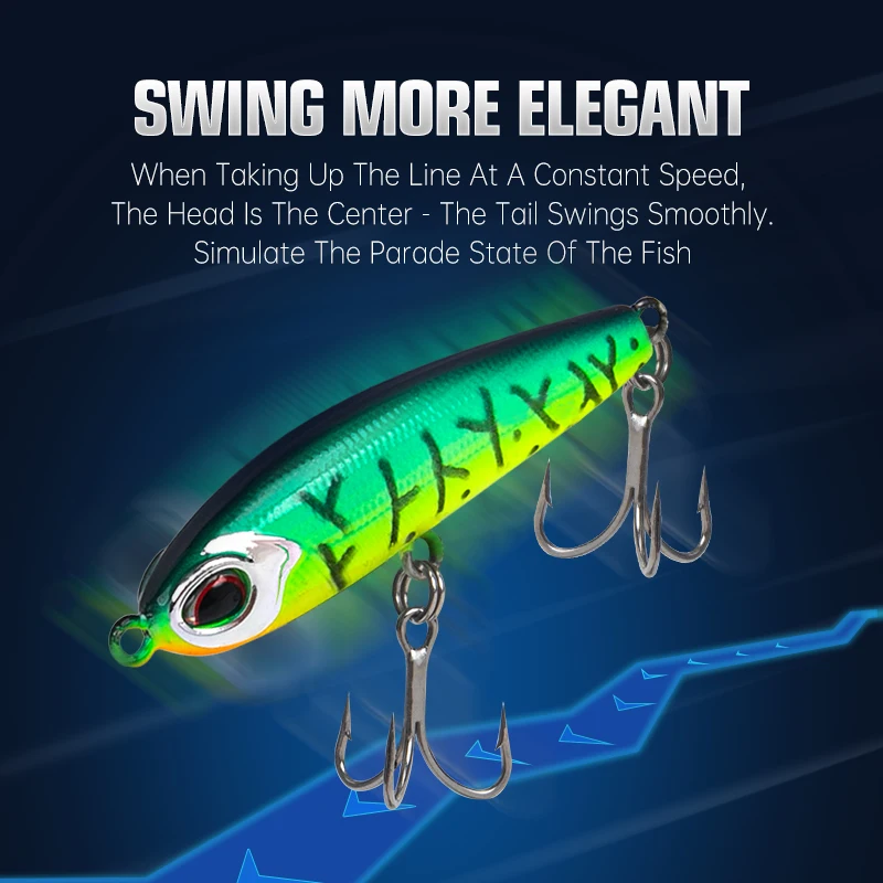 Kingdom Micro Sinking Pencil señuelo hundidor – lápiz para lubina - imagen 2
