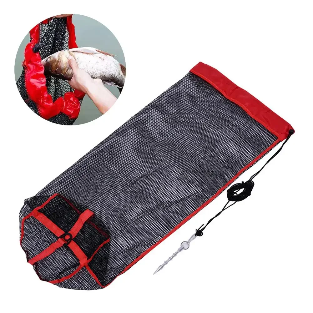 Red de captura extensible de nailon – Malla gruesa para pesca