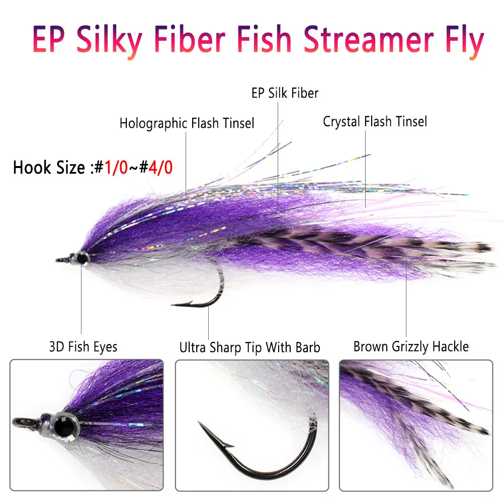 Bimoo Cebo pesca fibra sedosa