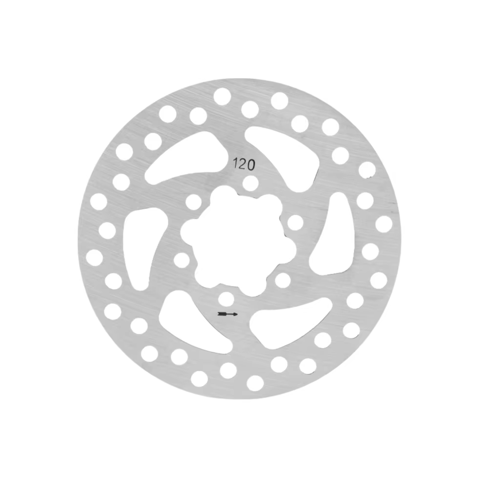 Disco de freno MTB 120 mm de acero inoxidable para bicicleta