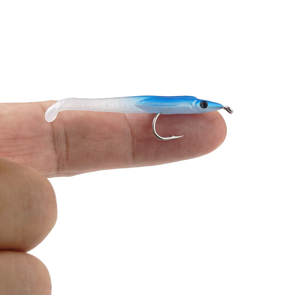SUNMILE Anguila de vinilo flexible para pesca de carpa - imagen 5