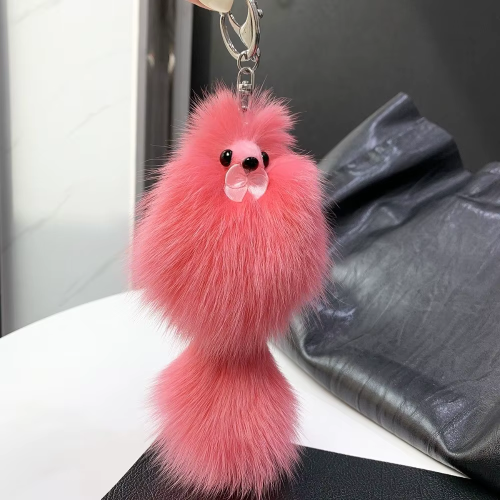Llavero zorro colgante correa teléfono – Regalo pesca detalle accesorio moda - imagen 4