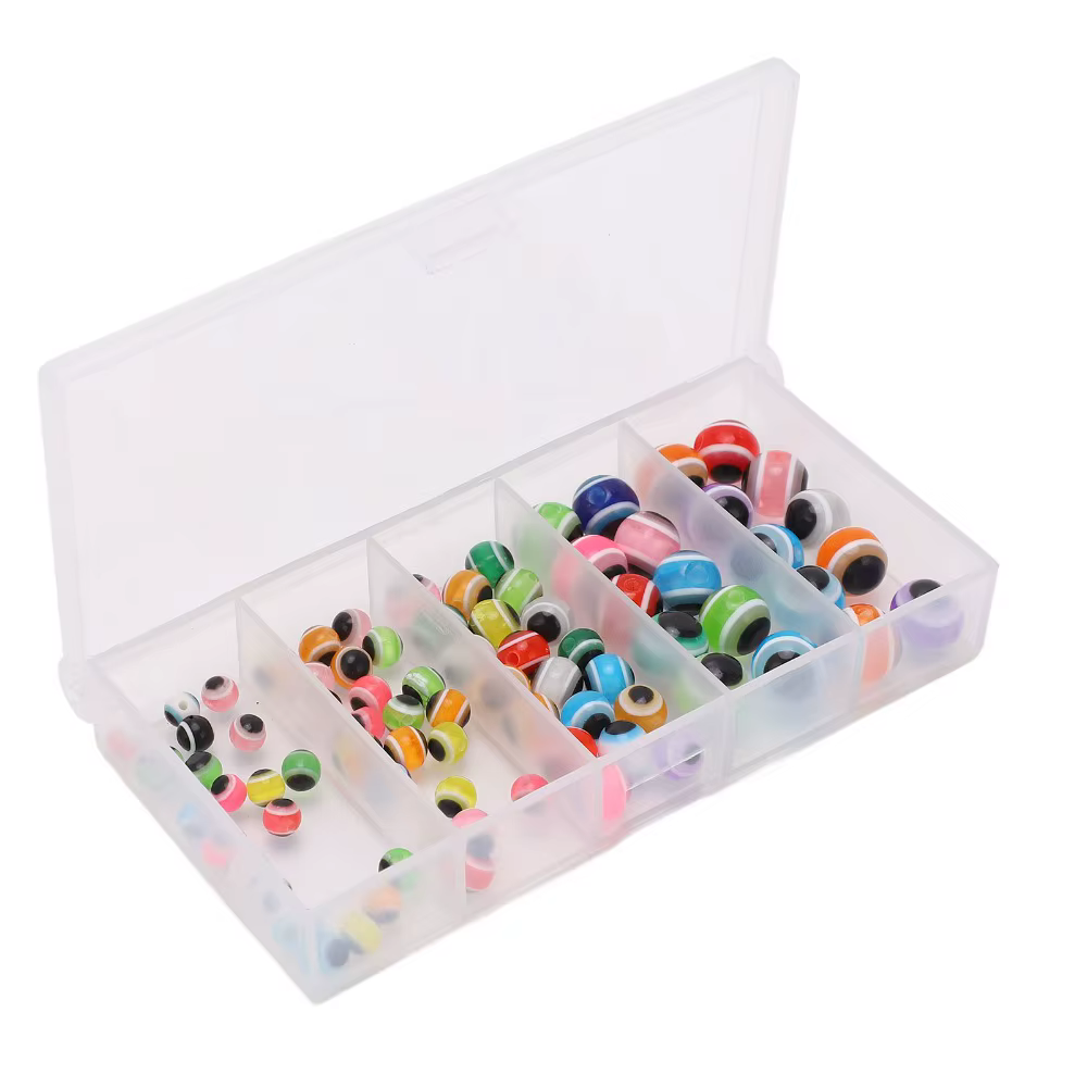 Cuentas de Pesca en Plástico – Kit Surtido de 4 a 8mm para Señuelos - imagen 3