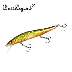 BassLegend Jerkbait flotante 110mm para lucio – 14,5 g