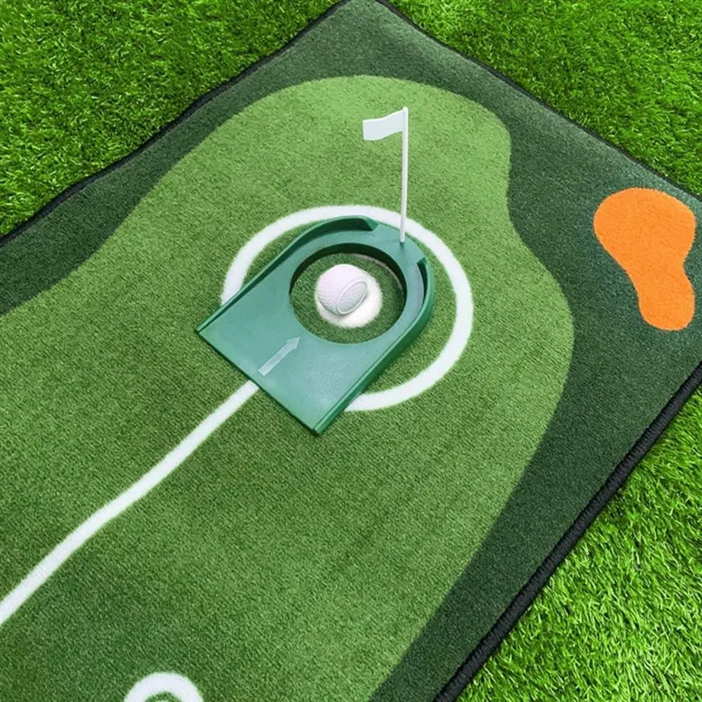 Entrenador de Golf interior – Disco de colocación con bandera y taza - imagen 2