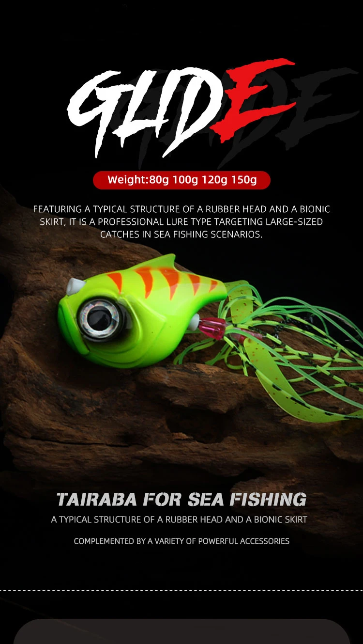 Señuelo metálico LETOYO para jigging pesado