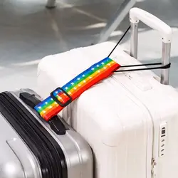 Correas elásticas ajustables para equipaje – Pack colores maleta viaje