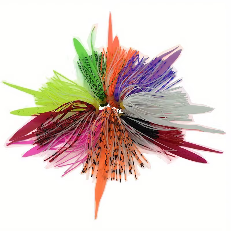 Falda luminosa de silicona para spinnerbait – Lubina - imagen 2