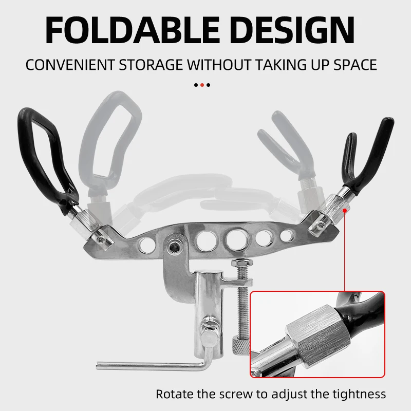 Soporte ajustable para caña ShareShark 304 de acero inox – Roca - imagen 2