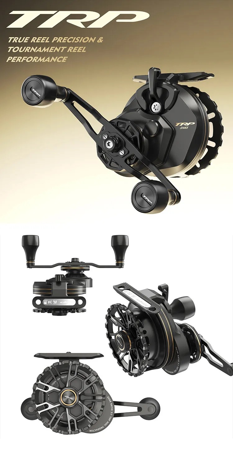 Carrete Longze TRP SN65 en detalle