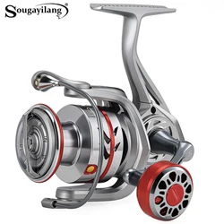 Carrete de Spinning Sougayilang – Ligero con arrastre 16 kg