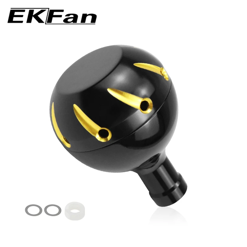 Perilla EKFan Baitcast 35mm con rodamientos para carrete - imagen 3