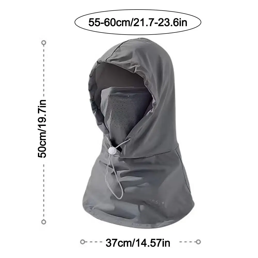 Sombrero parasol anti-UV transpirable de secado rápido ajustable - imagen 5