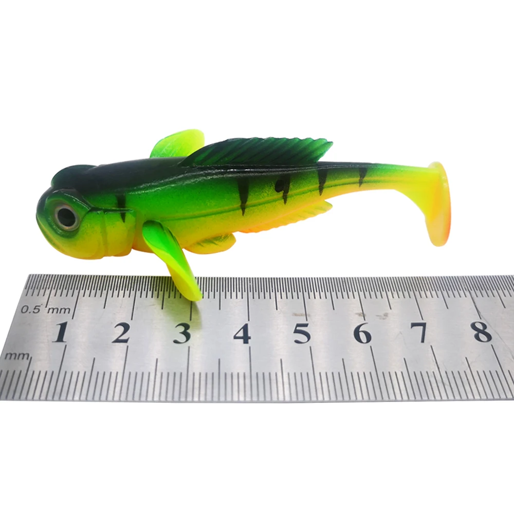 Goby Paddle Swimbait realista para depredador - imagen 3