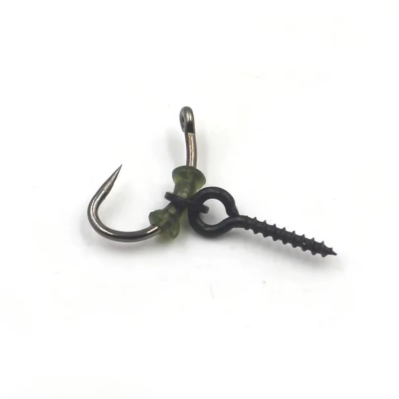 Tornillos de cebo MNFT negro mate – Anillo ovalado 4,5mm carpa - imagen 2