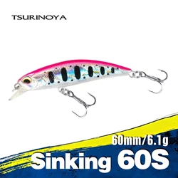 TSURINOYA Minnow 60S Señuelo Hundido para Lucio y Lubina