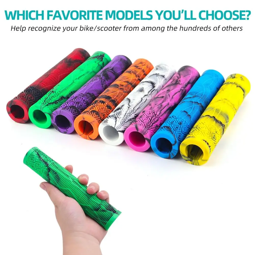 Puños de goma antideslizantes Longneck para manillar bicicleta - imagen 5
