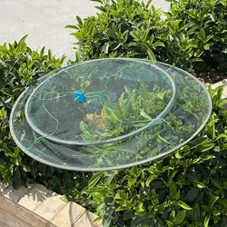 Red de aterrizaje plegable grande para gambas cangrejos y carpines
