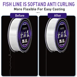 Sedal Zukibo Fluorocarbono Morado Toray para Pesca Hundimiento