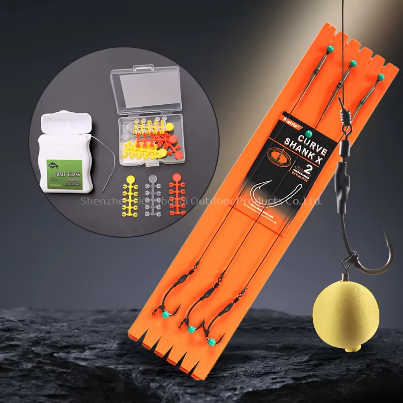 German Rig Turbo – Aparejo de carpfishing con anzuelo curvo - imagen 2